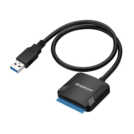 Simplecom SA236 USB 3.0 to SATA Adapter Cable Converter with Power Supply for 2.5