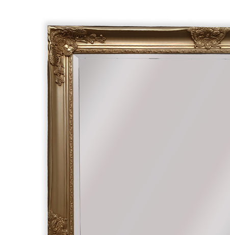 French Provincial Ornate Mirror - Champagne - Medium 70cm x 170cm