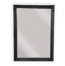 French Provincial Ornate Mirror - Black - Small 80cm x 110cm