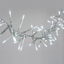 1 Set of 20 LED Plain Artic White Bulb Battery Powered String Lights Christmas Gift Home Wedding Party Bedroom Decoration Table Centrepiece