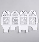 50 Piece Pack - White Dove Bird Heart Wedding Bomboniere Favor Lolly Gift Card Box