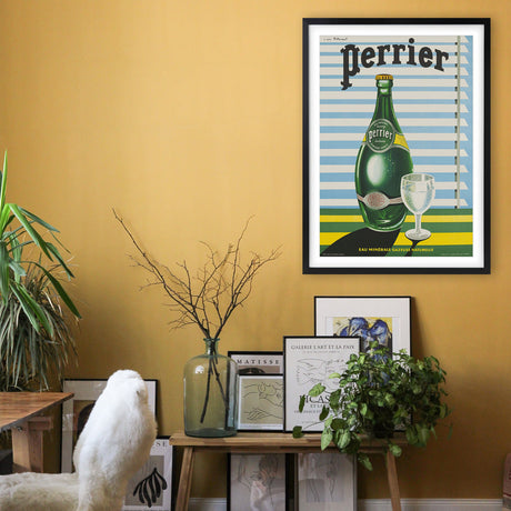 Wall Art's Ferarri Store Large 105cm x 81cm Framed A1 Art Print