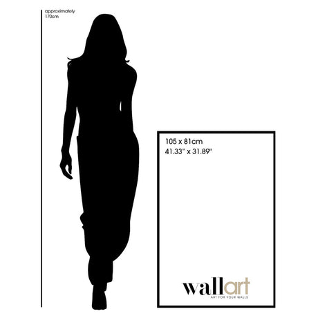 Wall Art's Ferarri Store Large 105cm x 81cm Framed A1 Art Print