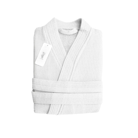 J Elliot Home Camila Cotton Waffle Bath Robe Cloud