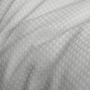 Ardor Florence Waffle Silver Quilt Cover Set King