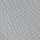 Ardor Ingrid Silver Seersucker Stripe Quilt Cover Set King
