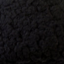 Ardor Lupinia Black Sherpa Fleece Throw Rug 130 x 150cm