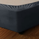 Apartmento Stretch Valance Slate LONG SINGLE