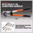 6-50 mm2 Wire Crimper Cable Crimp Electric Tube Crimping Hand Tool Battery Lug