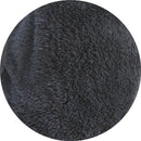 Men's Thick Zip Up Hooded Hoodie w Winter Sherpa Fur Jumper Coat Jacket Sweater, Black, 3XL