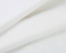1000TC Ultra Soft Super King Size Bed White Flat & Fitted Sheet Set