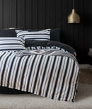 Ascar Striped Quilt Cover Set - Queen Size