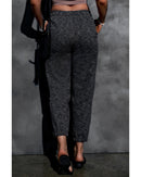 Azura Exchange Textured Drawstring Pocketed Pants - XL