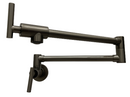 2023 Brushed Gold Kitchen tap Wall Mounted Pot Filler Single Cold Water inlet