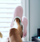 ARCHLINE Orthotic Slippers Closed Scuffs Pain Relief Moccasins - Pink - EUR 42