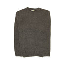 100% SHETLAND WOOL CREW Round Neck Knit JUMPER Pullover Mens Sweater Knitted