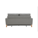 SHASA 2 Seater Pull-out Sofa bed Grey celadon
