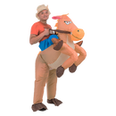 COWBOY Fancy Dress Inflatable Suit -Fan Operated Costume