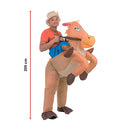 COWBOY Fancy Dress Inflatable Suit -Fan Operated Costume