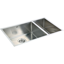 715x440mm Handmade Stainless Steel Undermount / Topmount Kitchen Sink with Waste