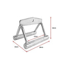 Close Grip Seated Row Handle Bar Triangle Cable Attachment