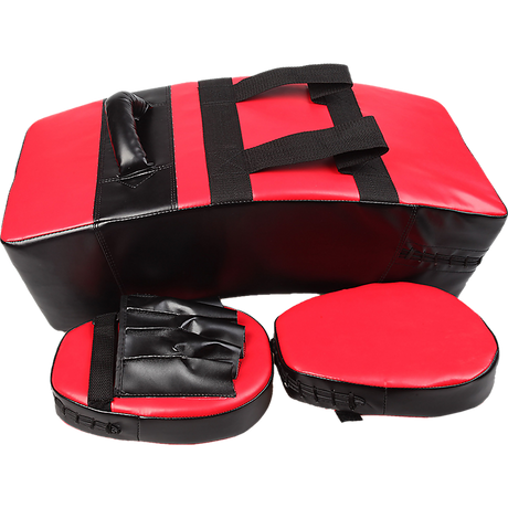 Kicking Boxing Sparring Shield & Punching Pad Mitts Combo