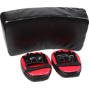 Kicking Boxing Sparring Shield & Punching Pad Mitts Combo