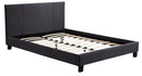 Queen Linen Fabric Bed Frame Grey