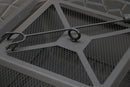 18" Square Metal Fire Pit Outdoor Heater
