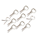 10pc Heavy Duty Steel C-Clamps 6 Mig Welding Locking Plier Vice Grip"