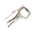 10pc Heavy Duty Steel C-Clamps 6 Mig Welding Locking Plier Vice Grip"