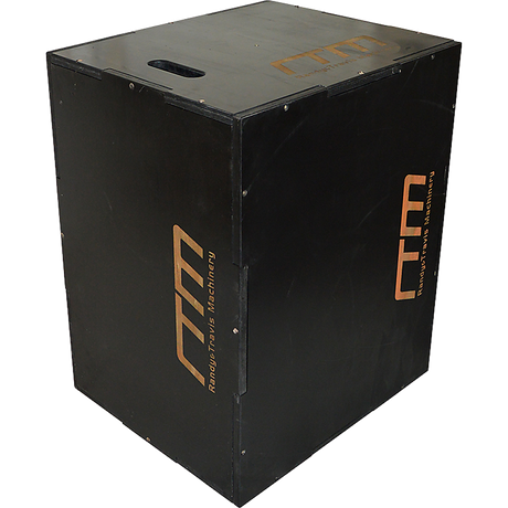 3 IN 1 Black Wood Plyo Games Plyometric Jump Box