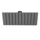 200mm Shower Head Square 304SS Electroplated Matte Black Finish