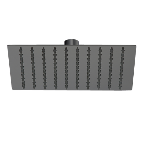 200mm Shower Head Square 304SS Electroplated Matte Black Finish