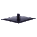 200mm Shower Head Square 304SS Electroplated Matte Black Finish