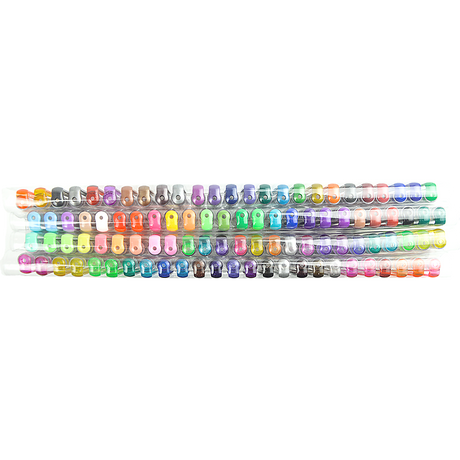 Glitter Gel Pens (100 pack) with 2.5X More Ink - Craft, Kids & Adult Colouring