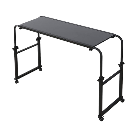 Overbed Table Work Laptop Desk with Wheels