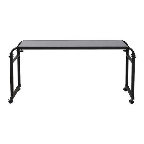 Overbed Table Work Laptop Desk with Wheels