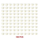 Bulk Buy Unscented SOY WAX Tealights, Soy Wax Tealight Candles - (100pc per set)