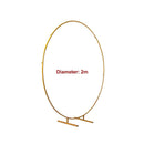 2M Wedding Hoop Round Circle Arch Backdrop Flower Display Stand Frame Background