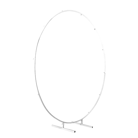 2M Wedding Hoop Round Circle Arch Backdrop Flower Display Stand Frame Background