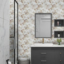 Tiles 3D Peel and Stick Wall Tile Shell Mosaic 10 Sheets
