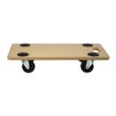 200kg Heavy Duty Hand Dolly Furniture Wooden Trolley Cart Moving Platform Mover