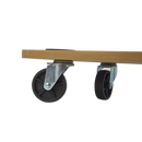 200kg Heavy Duty Hand Dolly Furniture Wooden Trolley Cart Moving Platform Mover