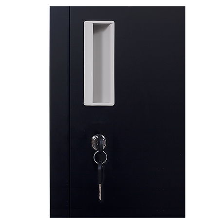 12-Door Locker for Office Gym Shed School Home Storage - Standard Lock with Keys