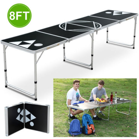 8FT Beer Pong Table