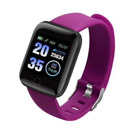 Z4 Digital Smart Sport Watch 116 Plus Color Screen Exercise Heart Rate Blood Pressure Bluetooth Monitoring In stock dropshipping