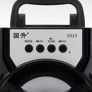 Portable bluetooth Subwoofer Speaker TF Card U Disk Music Player FM Radio Microphone for Meeting Dance Party Lecture