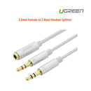 UGREEN 3.5mm Female to 2 Male Headset Splitter (10790)