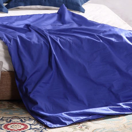 DreamZ Kids Anti-Anxiety Weighted Blanket Cotton Cover in Royal Blue Colour